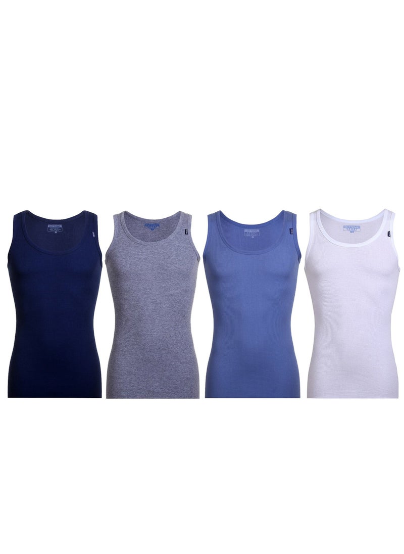 COTTONIL Bundle Of (4) - Men Undershirts Derby  - Image 1