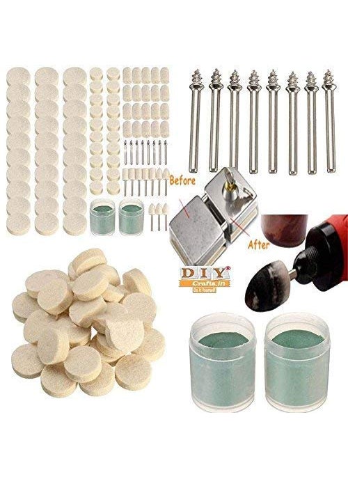DIY Crafts DIY Crafts Sample Single Pc Each Item Soft Wool Polishing Buffing Wheel Kit Soft Sample Single Pc Each Item Soft Wool Polishing Buffing Wheel Kit  - Image 2
