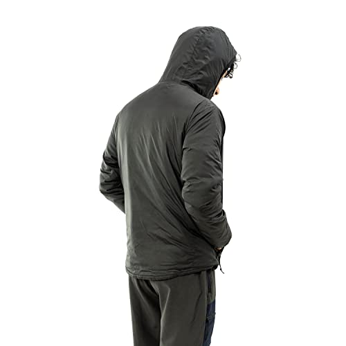 Tripole Men's Nylon Standard Length Winter Jacket 5°C Comfort - Trekking And Daily Use (Black, S) - Image 2