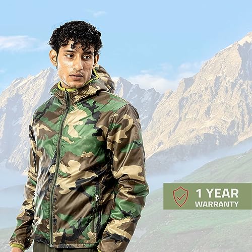 Tripole Men's Nylon Standard Length Winter Jacket 5°C Comfort - Trekking And Daily Use (Black, S) - Image 5