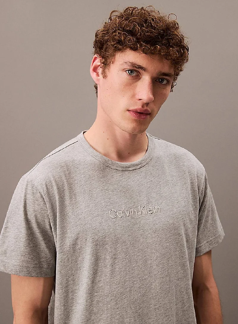CALVIN KLEIN Lounge T-shirt - 100% Cotton