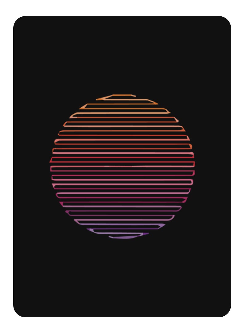 Theodor Protective Flip Case For Samsung Galaxy Tab S6 With Trifold Stand Auto Wake Sleep Shockproof Cover Linear Light - Image 1