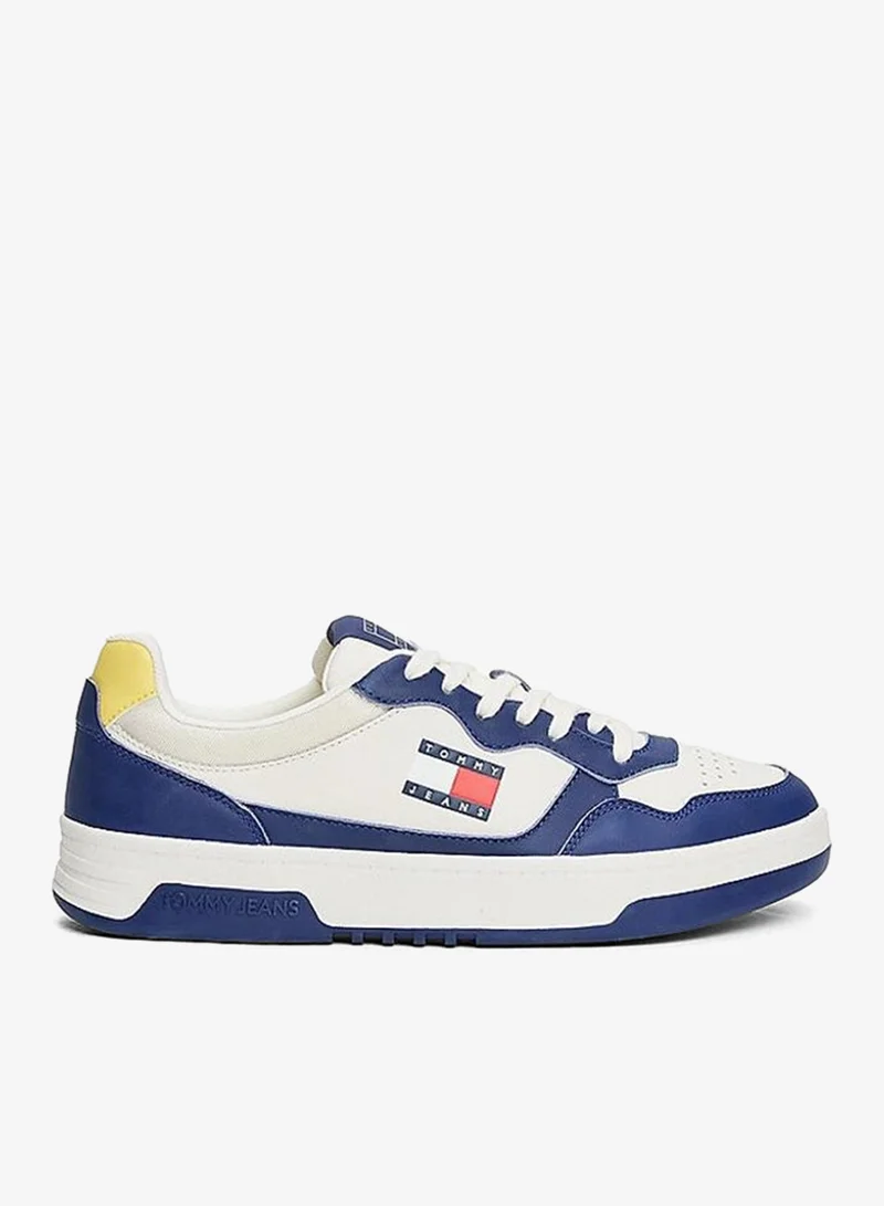 تومي جينز سنيكرز جلد أساسي