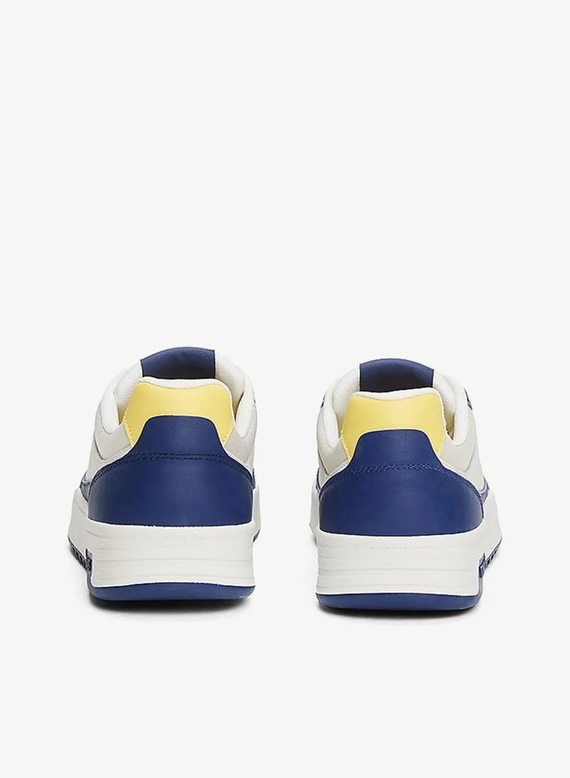 تومي جينز سنيكرز جلد أساسي