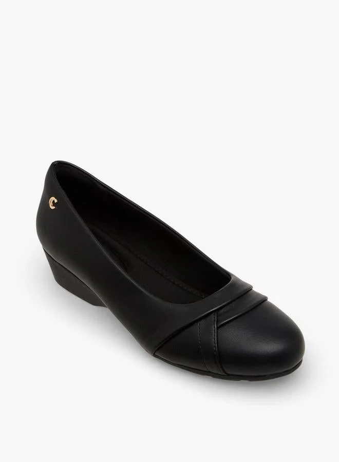 Le Confort BLACK Women Wedge Heel Pumps for Women | Best Price UAE