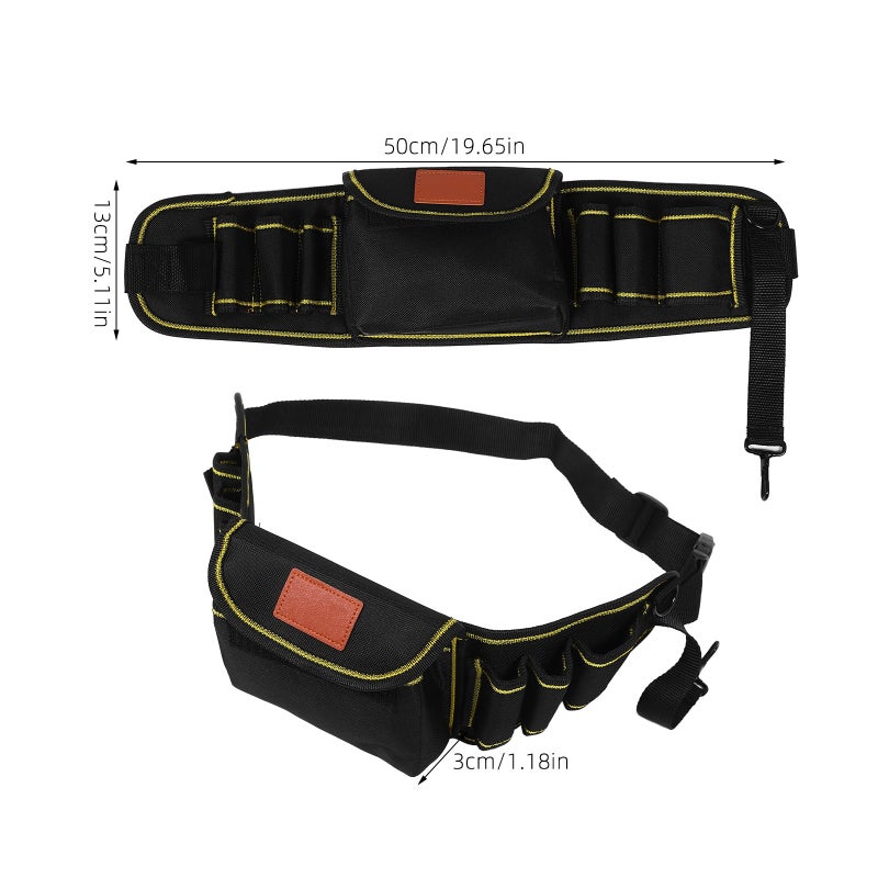 Carpenter Tool Bags, Durable Oxford Cloth Construction, Large Capacity for Tools - Image 2