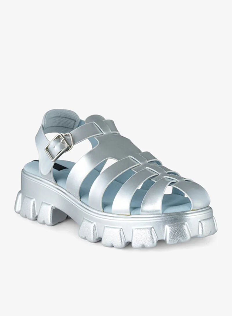 فينتشي صنادل نسائية متعددة الأحزمة ووتد