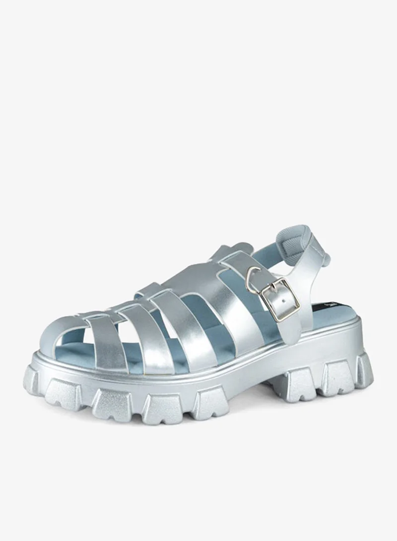 فينتشي صنادل نسائية متعددة الأحزمة ووتد