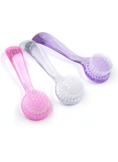General Facial Cleansing Brush for deep cleansing, gentle exfoliation and blackhead removal - Multi-Colour  - Image 4