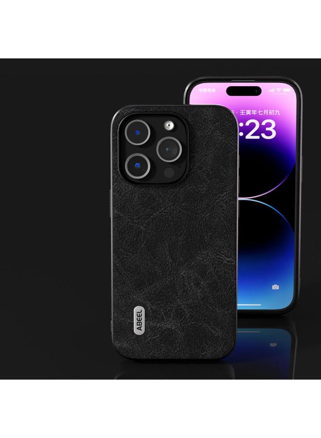 اس-توب جراب هاتف ABEEL Dream Litchi Texture PU لهاتف iPhone 14 Pro Max - Image 4