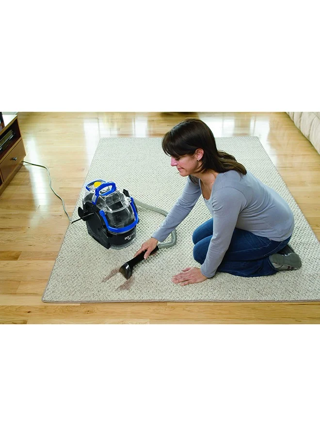 Bissell SpotClean Pro AntiBac 3386E – Portable Carpet & Upholstery Cleaner, Powerful Stain Removal with Antibacterial Formula, 2.8L Tank, for Home & Car|