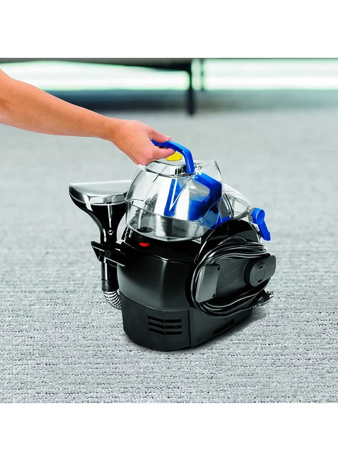 Bissell SpotClean Pro AntiBac 3386E – Portable Carpet & Upholstery Cleaner, Powerful Stain Removal with Antibacterial Formula, 2.8L Tank, for Home & Car|