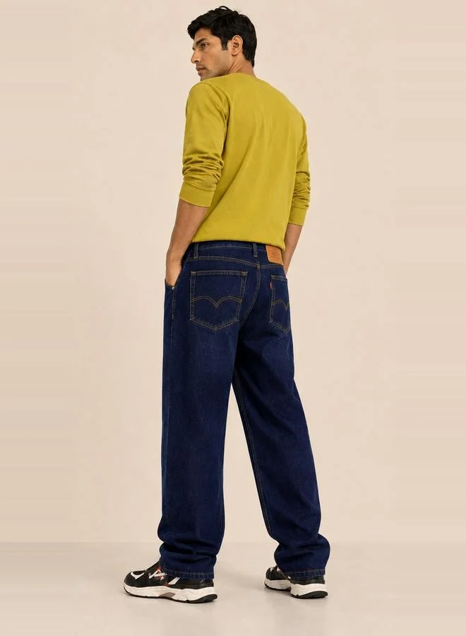 تايك تو Men Baggy Fit Low Rise Jeans By Falcon