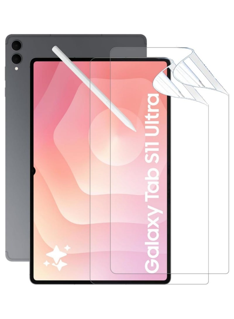 Adando [2 Pack] Paper Screen Protector Compatible with Samsung Galaxy Tab S11 Ultra 14.6" 2025: Sticking Style, Paper-like Film, Anti-Glare Matte Film Shatterproof Scratch-Resistant, PET Film for Galaxy Tab S10 Ultra/S9 Ultra/S8 Ultra 14.6 Inch - Image 1