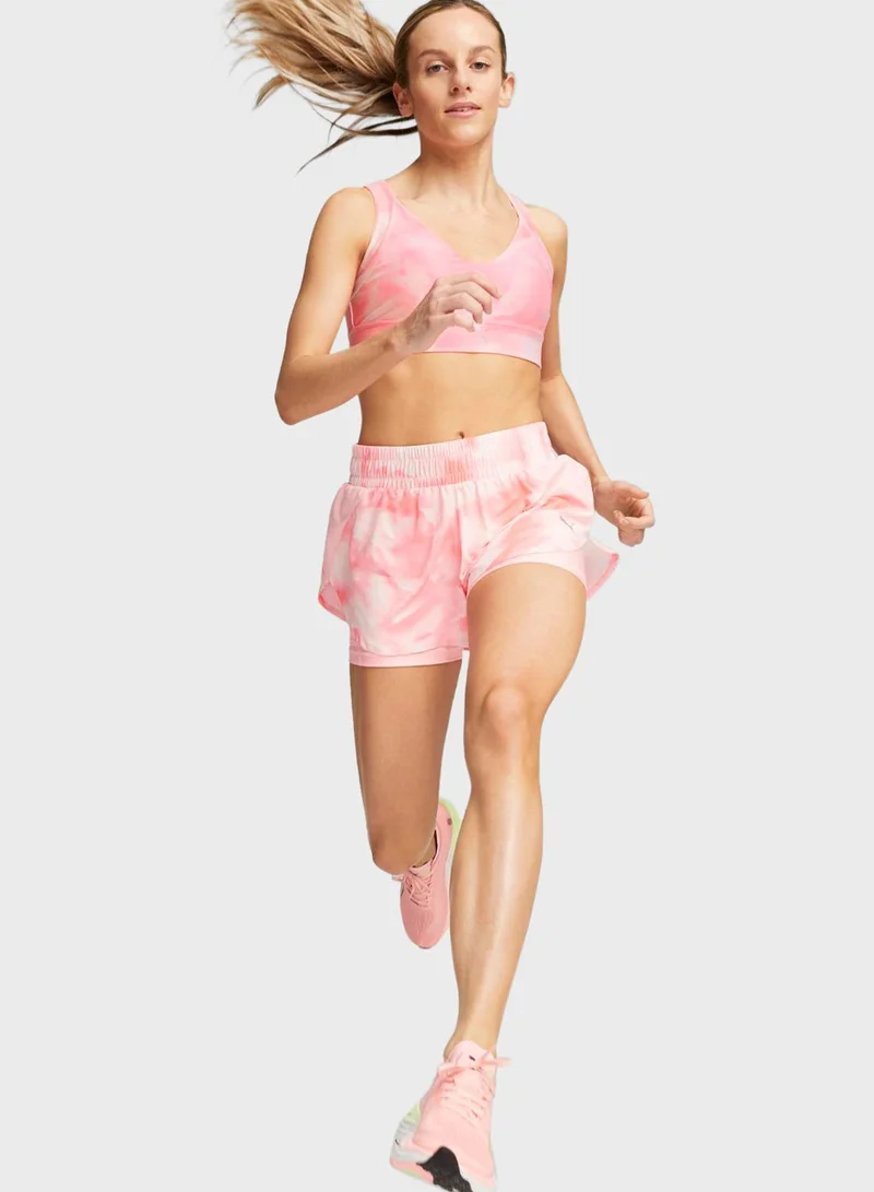 PUMA Ultraform Aop Run High Impact Bra