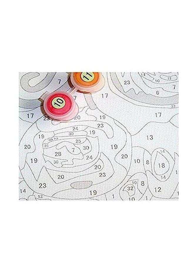 Trexee DIY Oil Number Painting 16X20 inch Pre-Printed Textured Canvas with Painiting Brush Paint by Numbers Kits, Paint by Numbers for Kids and Adults Acrylic Paint by Numbers Kit Easy Hobby Non Toxic Pigment Paint Diy Painting for Adults Beginner Kids Gift Home Wall Decor Without Frame - Image 2