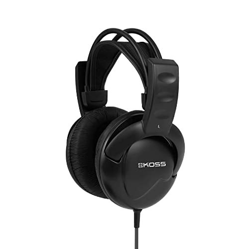 Koss UR20 Over-Ear Headphones, Flexible Sling Headband, Black - Image 5