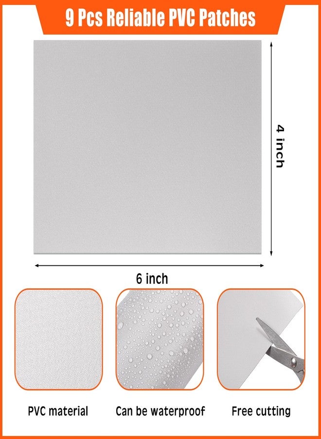 Gejoy Inflatable Boat Repair Kit Include 9 PVC Patch, 6 TPU Repair Patch, 1 Maintenance Barrel, 1 Valve Wrench, 1 Brush and 5 Pcs 3g Glue, Rubber Boat Repair Patches Set for Inflatable Kayak - Image 2