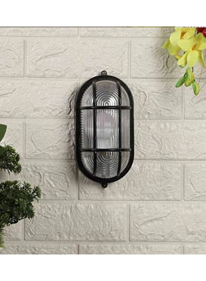 kinis Wall Light/Wall Lamp to Décor Home/Living Room/Bedroom/Office/Dining/Cafe/Restaurants, Bulkhead Design, Black - Image 2