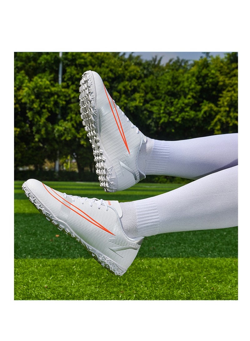 Soccer Shoes Low top Broken Nails Adult Men and Women Primary and Secondary School Students Teenagers TF Antislip Wearproof Soccer Special Shoes - Image 2
