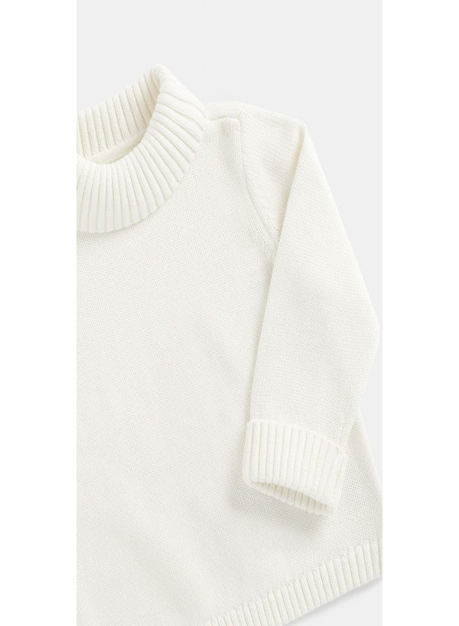 mothercare Grey Roll Neck Knitted Jumper - Image 3