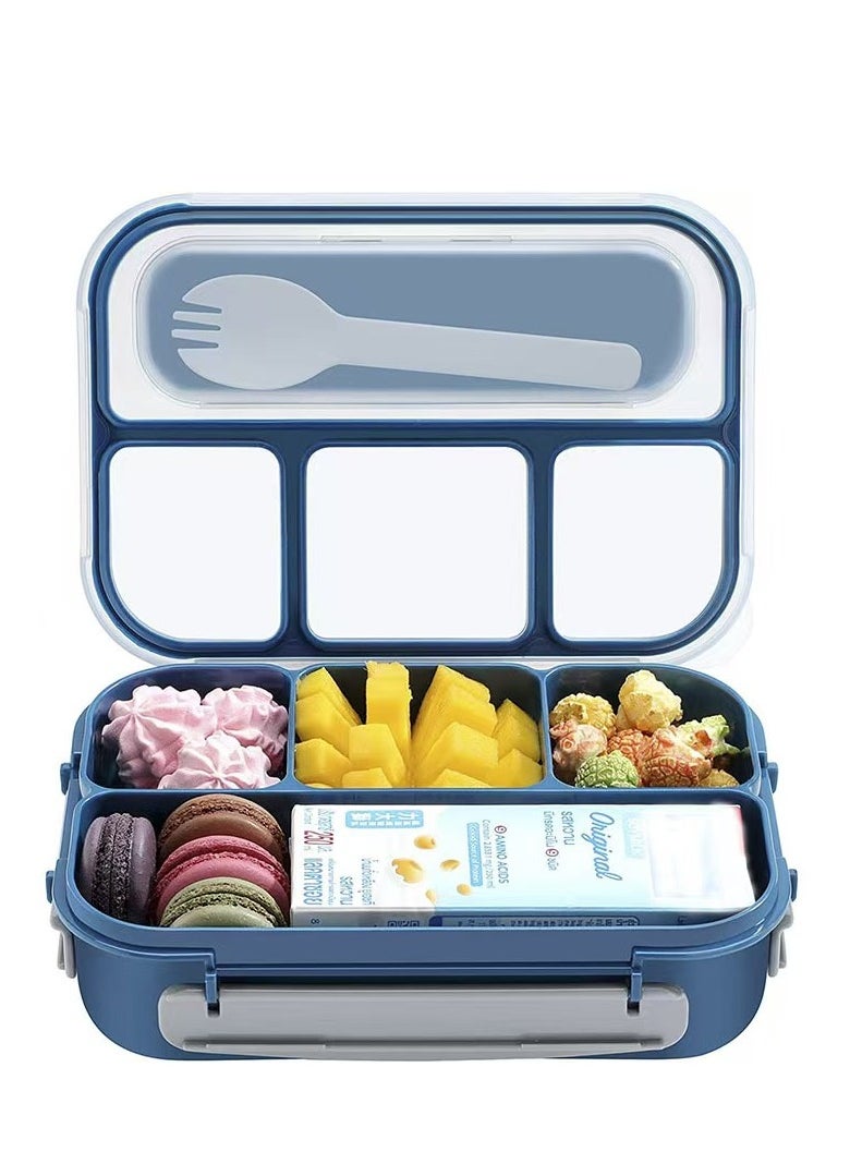 Generic 1300ml Bento Box Adult Lunch Box Lunch Containers for Kids Girls Boys with 4 Compartments  - Image 1