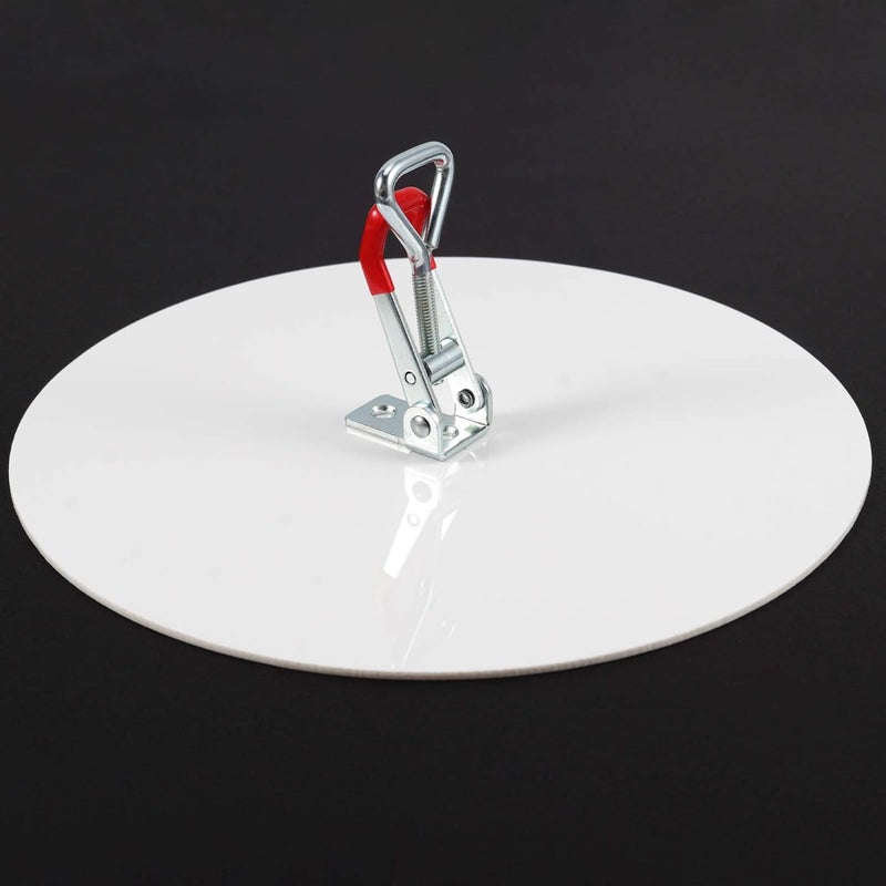 SHOPEE 12 x 12 Inch Acrylic White & Black Reflective Display Table Riser for Professional Product Photography,30x30CM Background Boards for Product Table Top Photography Shooting - Image 5