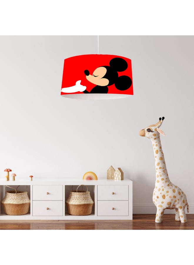 تبس هوم لمب مصباح سقف من القماش للأطفال 42 × 25 سم / بيج