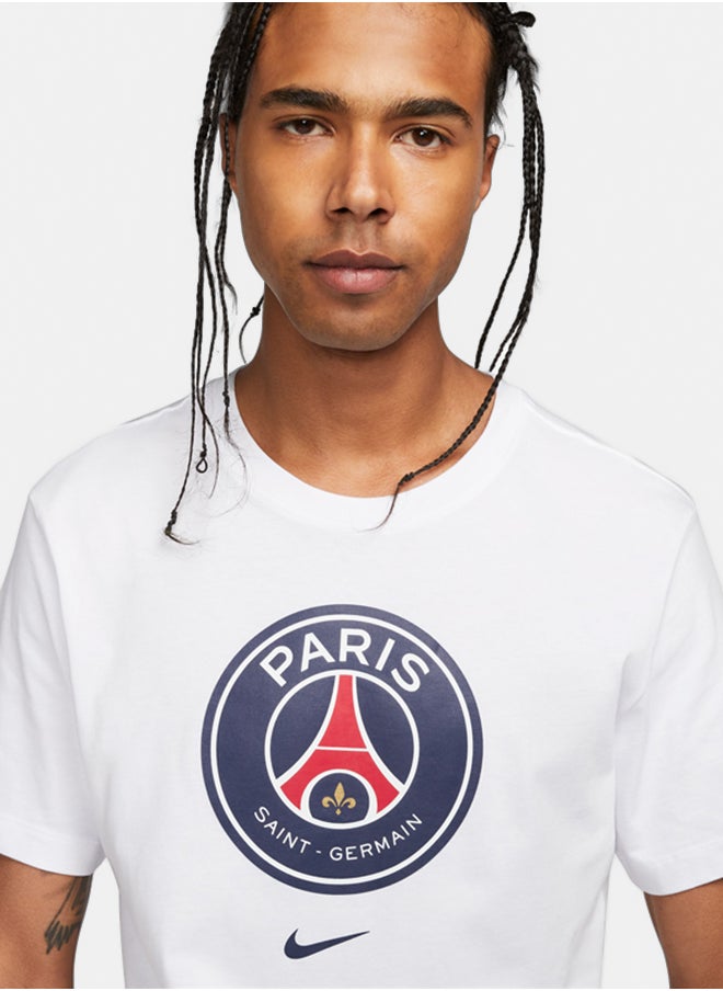 Nike - Paris Saint-Germain Men's Nike Crest Tee - Image 1