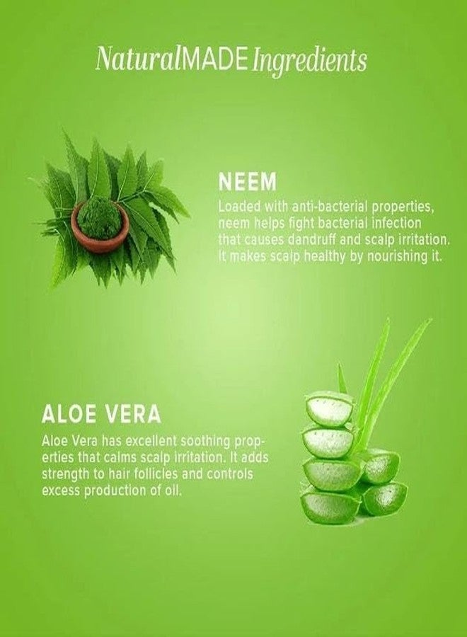 Neonix Natural Neem & Aloe Vera Shampoo for Soft, Shine, Smooth, Damage Repair, Dandruff, Frizz Control, and Hydrated Hair | All-Natural, Gentle, and Safe for All Hair Types- 1 LTR - Image 4
