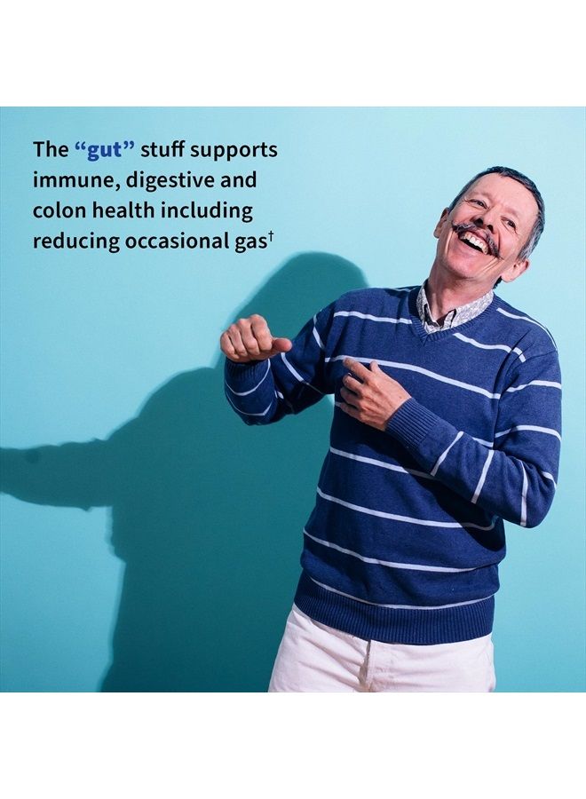 Garden of Life Probiotics for Men Dr Formulated 50 Billion CFU 15 Probiotics + Organic Prebiotic Fiber for Digestive, Colon & Immune Support, Daily Gas Relief, Dairy Free, Shelf Stable, 30 Capsules - Image 5