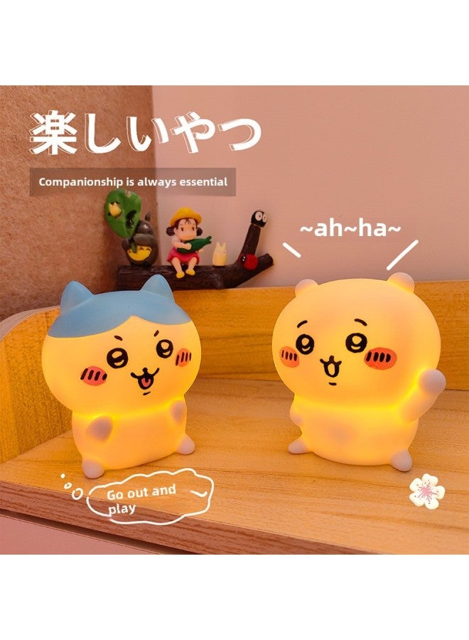 Whoa, Whoa, Whoa, Usaki Chiikawa Doll Giika, Whoa, Little Eight Luminous Night Light Toy Doll-Colour:Usaqi+opp Bag+special Box-Specification:Premium Delivery  - Image 2