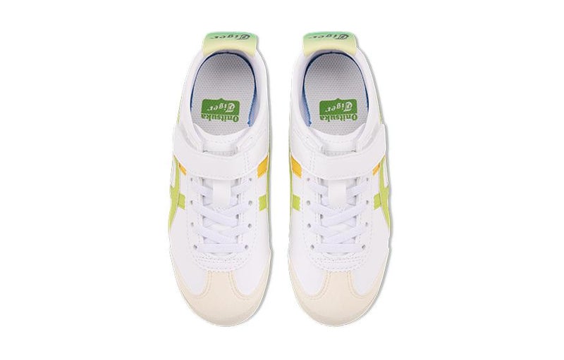 Onitsuka Tiger (PS) Onitsuka Tiger Mexico 66 Sneakers 'White Neon Lime' - Image 3