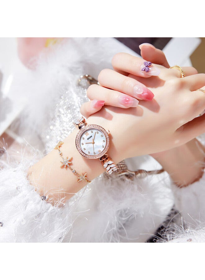 Dom Celebrity-inspired Mermaid Bracelet Watch, Niche Women's Exquisite Quartz New Year's Day Birthday Gift For Girls - Image 1