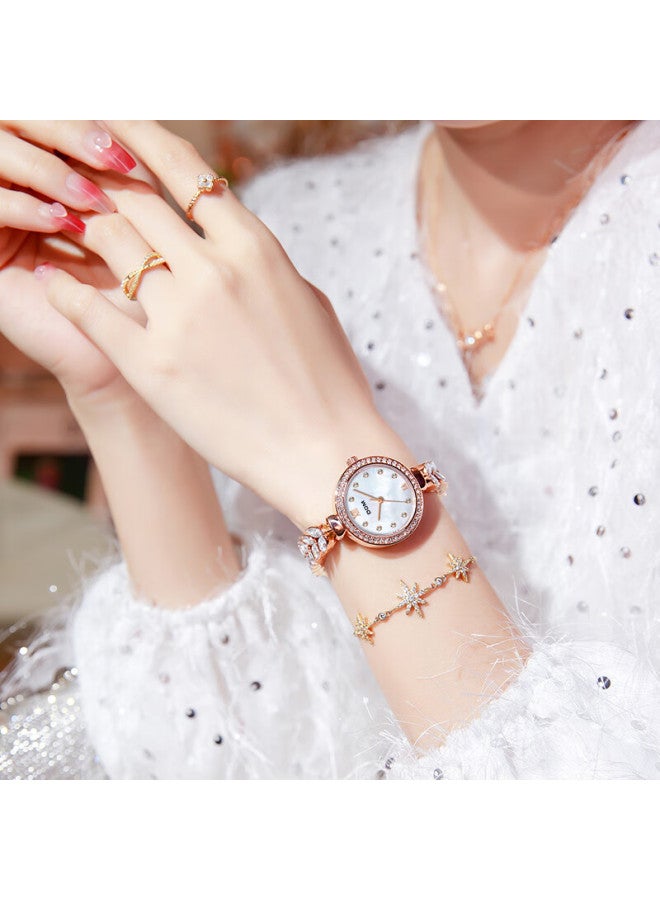 Dom Celebrity-inspired Mermaid Bracelet Watch, Niche Women's Exquisite Quartz New Year's Day Birthday Gift For Girls - Image 3