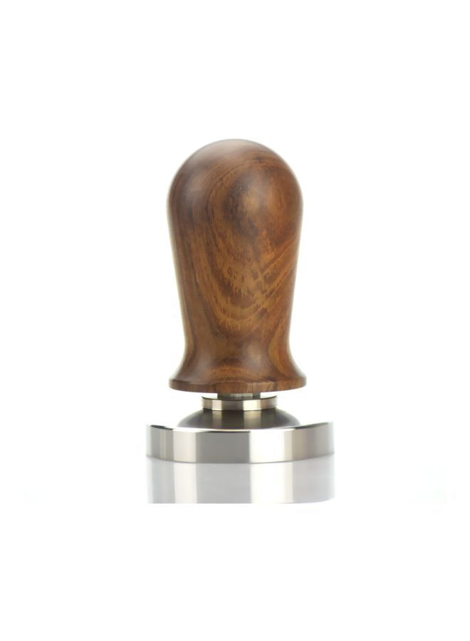 NIBEMINENT Wooden Coffee Tamper Brown/Silver 100x42x53centimeter - Image 5