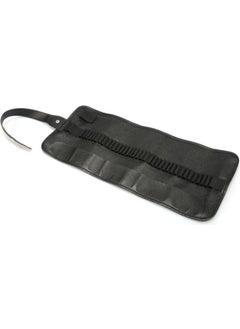 Hobi Market Art Faux Leather Roll Pen Holder 36 Compartments Black  - Image 2