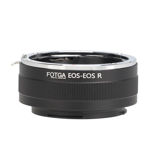 FocusFoto Lens Mount Adapter Ring for Canon EOS EF EF-S Mount Lens to EOS R RF-Mount Mirrorless Camera, Compatible with Canon R3 R5 R5C R6 Mark II R7 R10 RP Camera - Image 1