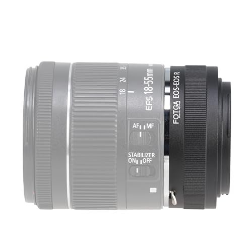 FocusFoto Lens Mount Adapter Ring for Canon EOS EF EF-S Mount Lens to EOS R RF-Mount Mirrorless Camera, Compatible with Canon R3 R5 R5C R6 Mark II R7 R10 RP Camera - Image 5