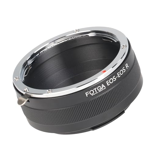 FocusFoto Lens Mount Adapter Ring for Canon EOS EF EF-S Mount Lens to EOS R RF-Mount Mirrorless Camera, Compatible with Canon R3 R5 R5C R6 Mark II R7 R10 RP Camera - Image 3