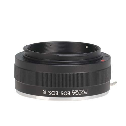 FocusFoto Lens Mount Adapter Ring for Canon EOS EF EF-S Mount Lens to EOS R RF-Mount Mirrorless Camera, Compatible with Canon R3 R5 R5C R6 Mark II R7 R10 RP Camera - Image 2