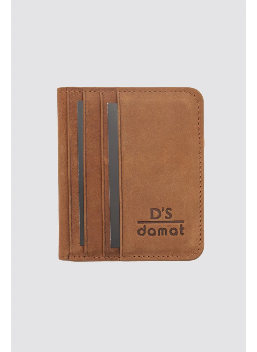 D'S DAMAT Tan Leather Wallet 8HC591ORTKC03
