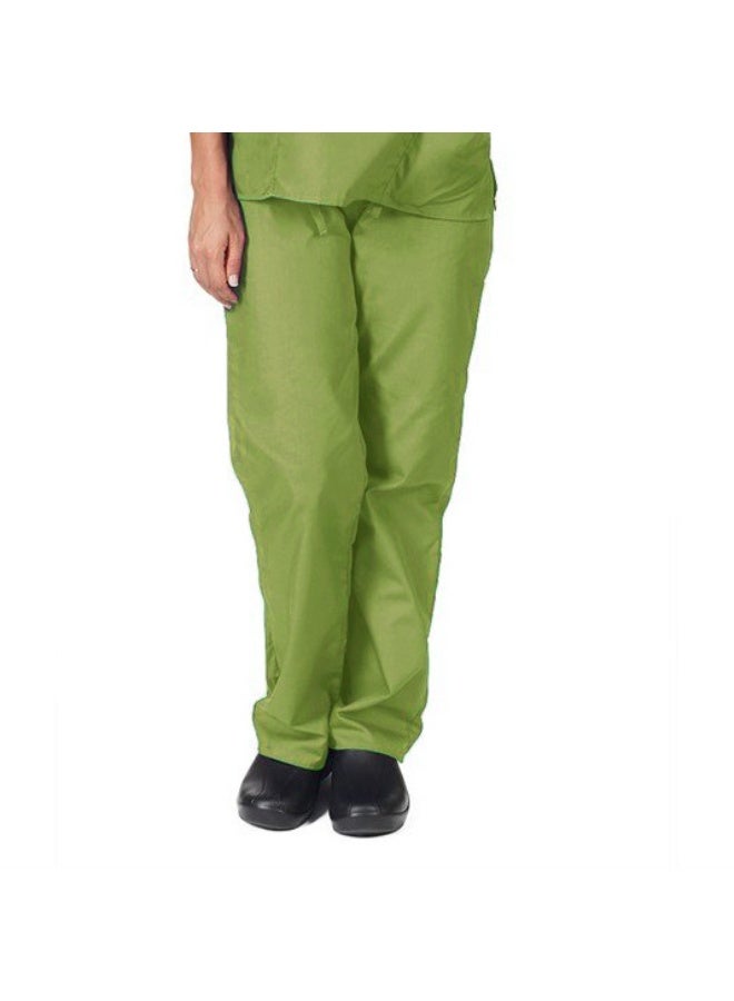 Loquat Men's and Women's Medical Scrubs trousers Medical Uniform Long trousers Light Green - Image 1