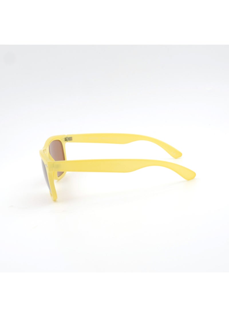 MADEYES نظارات شمسية للرجال بحماية من الأشعة فوق البنفسجية EE6P114-3 - أصفر حليبي - Image 3