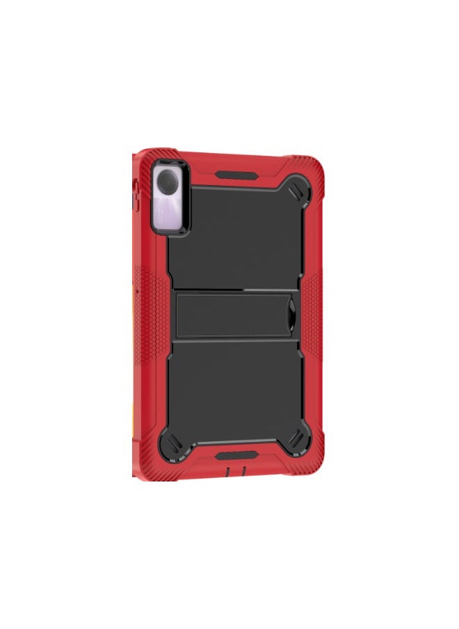 general Case Compatible with Redmi Pad SE 11 Inch, 3 In 1 Hybrid Shockproof Silicone Gel Protective Tablet Cover with Kickstand Pad Case - Image 2