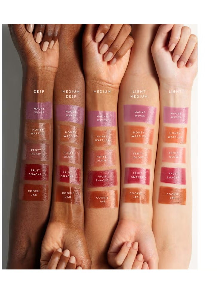 Fenty Beauty Gloss Bomb Cream Colour Drip Lip Cream- Fenty Glow - Image 2