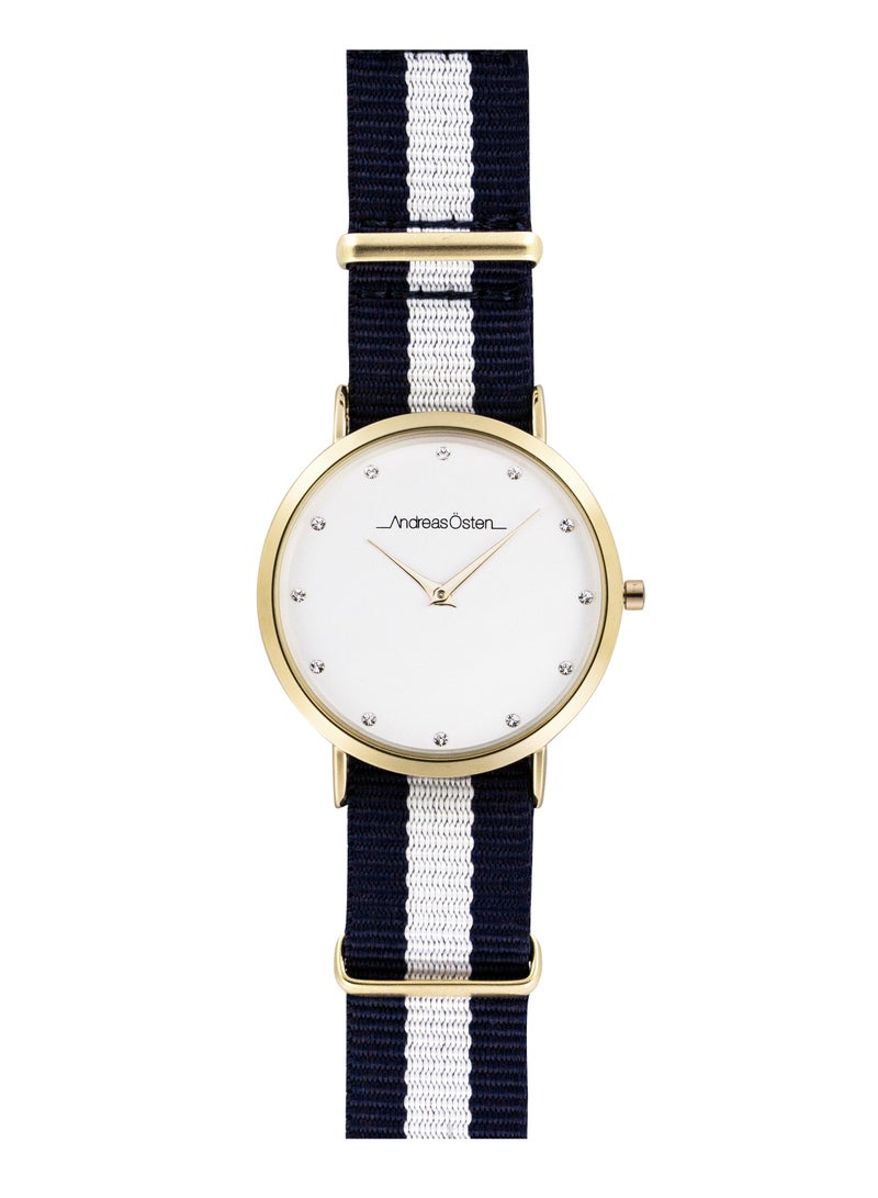 Andreas Osten Andreas Osten Ladies Analog watch with Nylon Fabric Strap, AO-20 