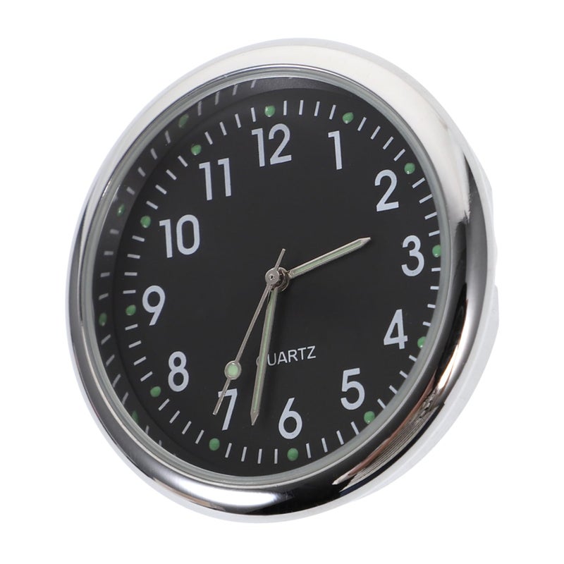 Luminous Pointer Digital Car Dashboard Clock Easy Adhesive Installation Compact Design - Image 2