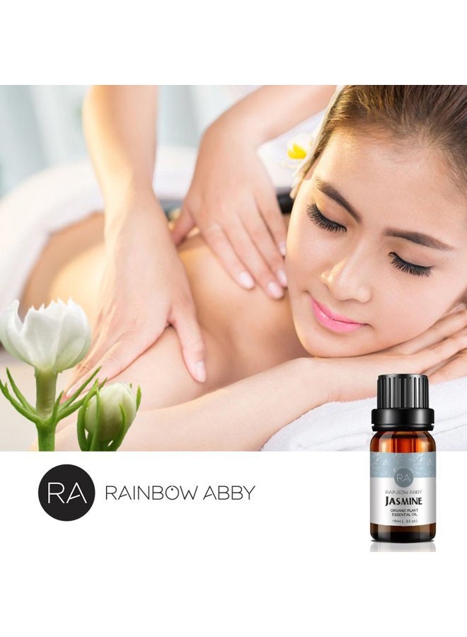 Rainbow Abby Jasmine Essential Oil Aromatherapy Now Pure Orangic Essential Oils Set for Diffuser - Image 4