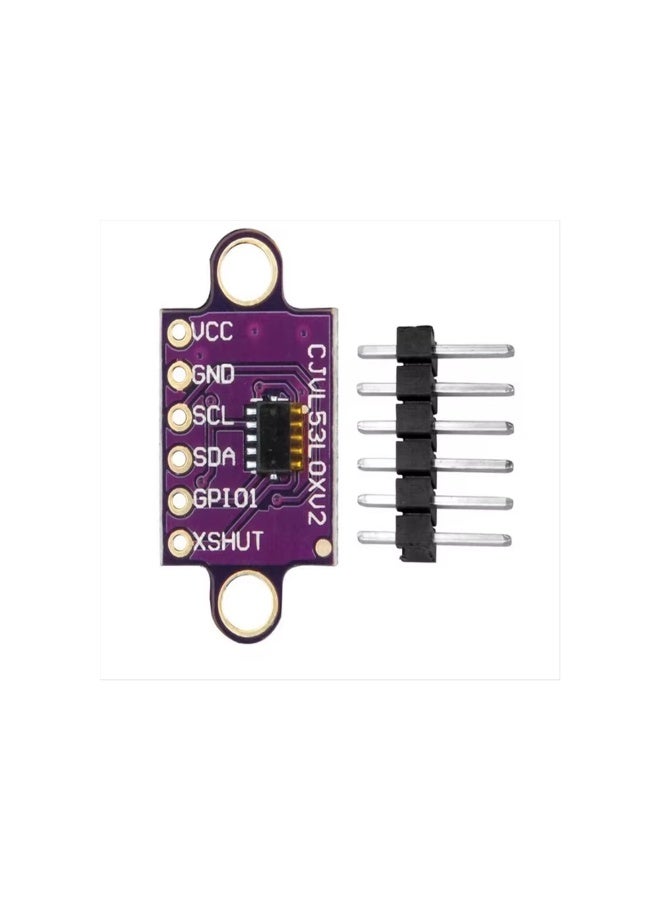 Generic VL53L0X Time-of-Flight (ToF) Laser Ranging Sensor Breakout 940nm GY-VL53L0XV2 Laser Distance Module I2C IIC - Image 1